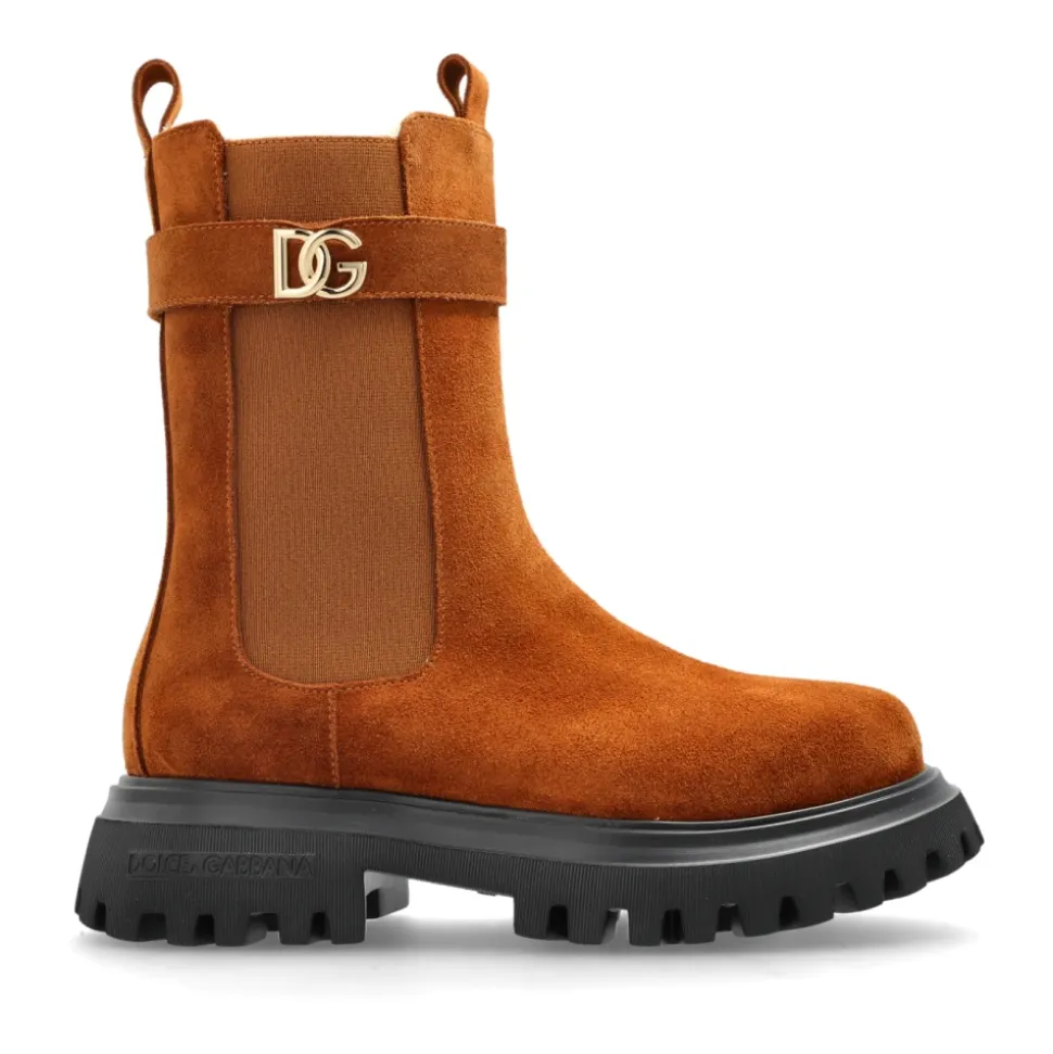 Bottines en cuir