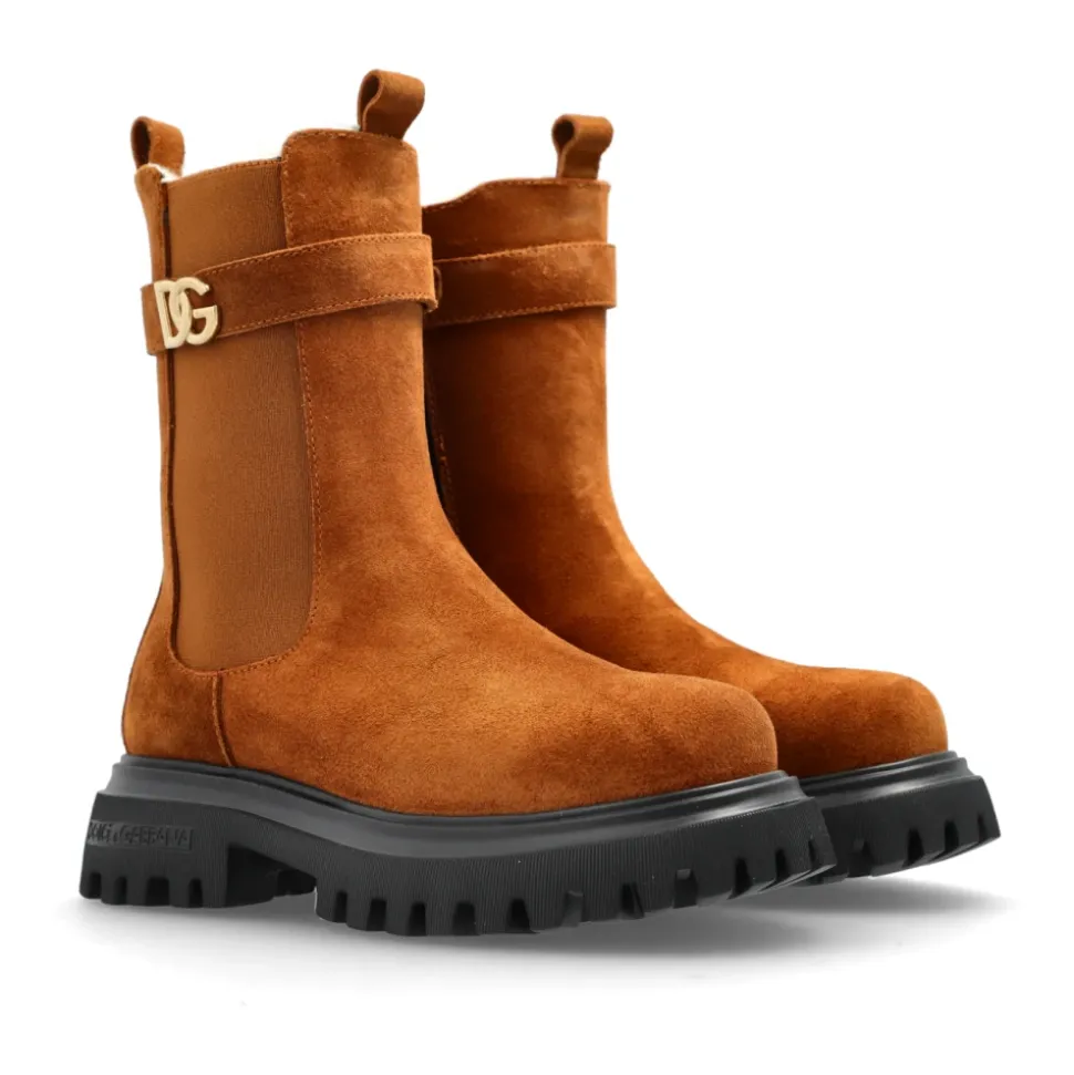 Bottines en cuir
