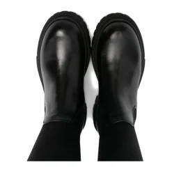 Bottines à enfiler à bout rond