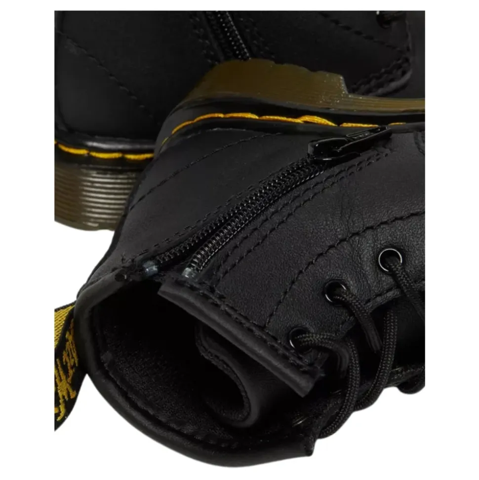 Bottines Noires en Cuir