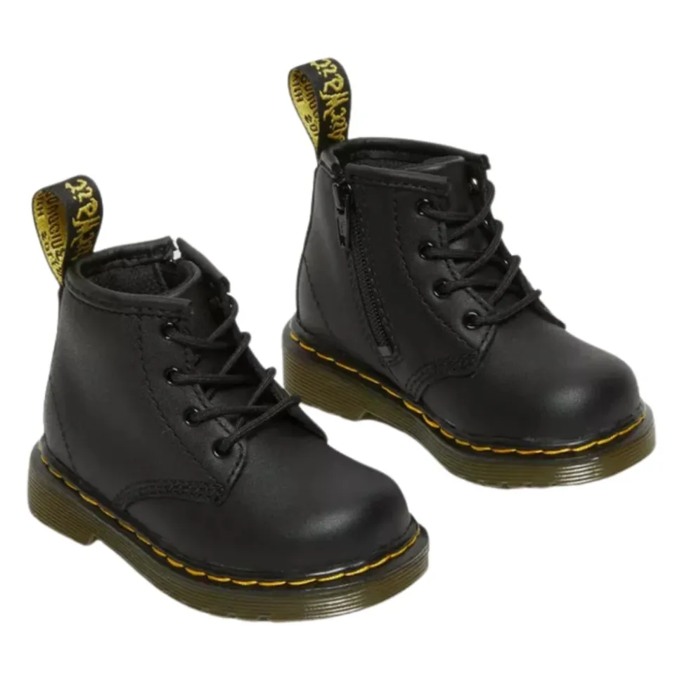 Bottines Noires en Cuir