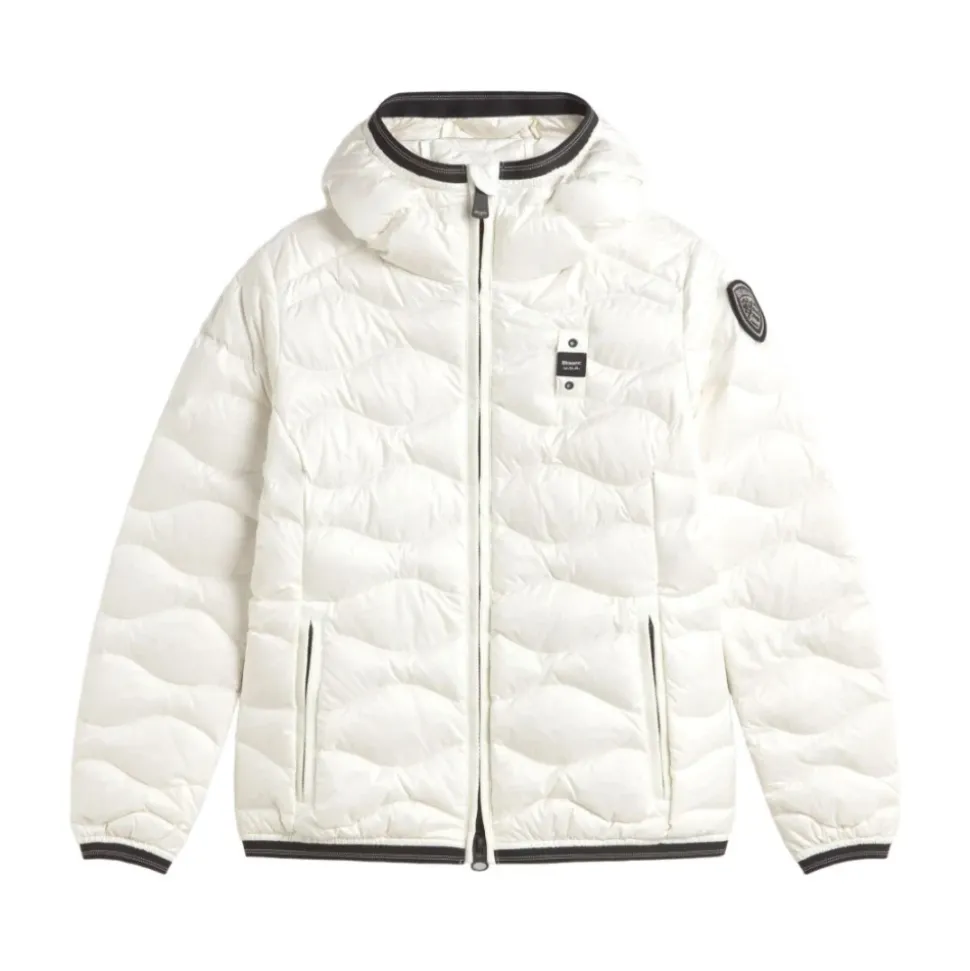 Camelia Wave Quilted Down Jacket