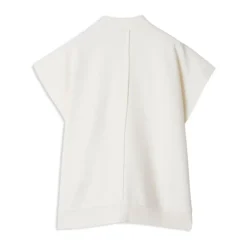 Cape Manteau Enfant en Laine Ivoire
