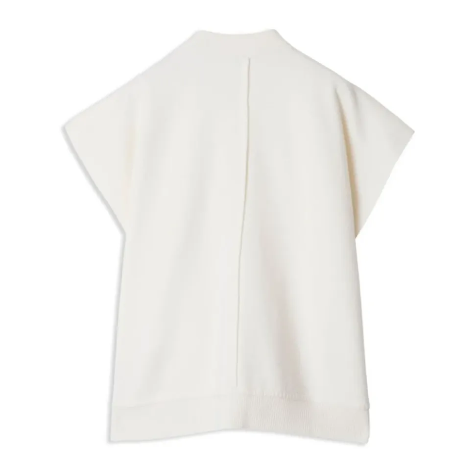 Cape Manteau Enfant en Laine Ivoire