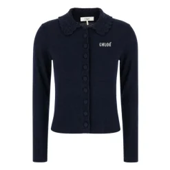 Cardigan ajusté avec logo