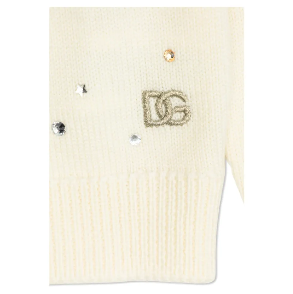 Cardigan avec Cristaux Scintillants