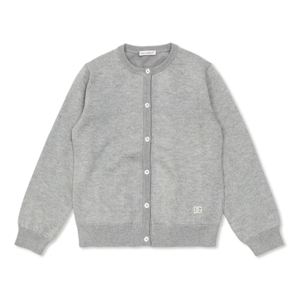 Cardigan avec fil lurex