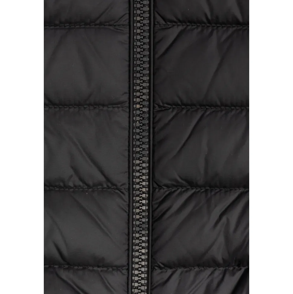 Cardigan à Col Roulé avec Devant Matelassé