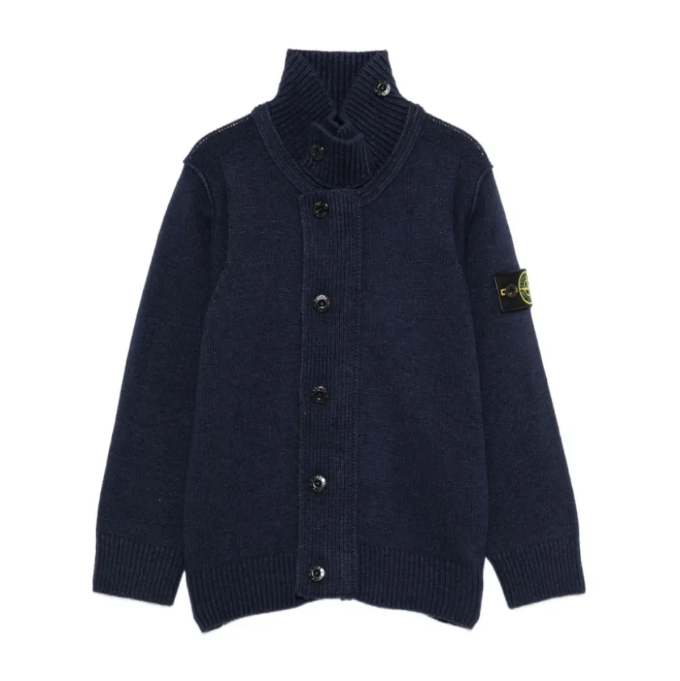 Cardigan en coton côtelé