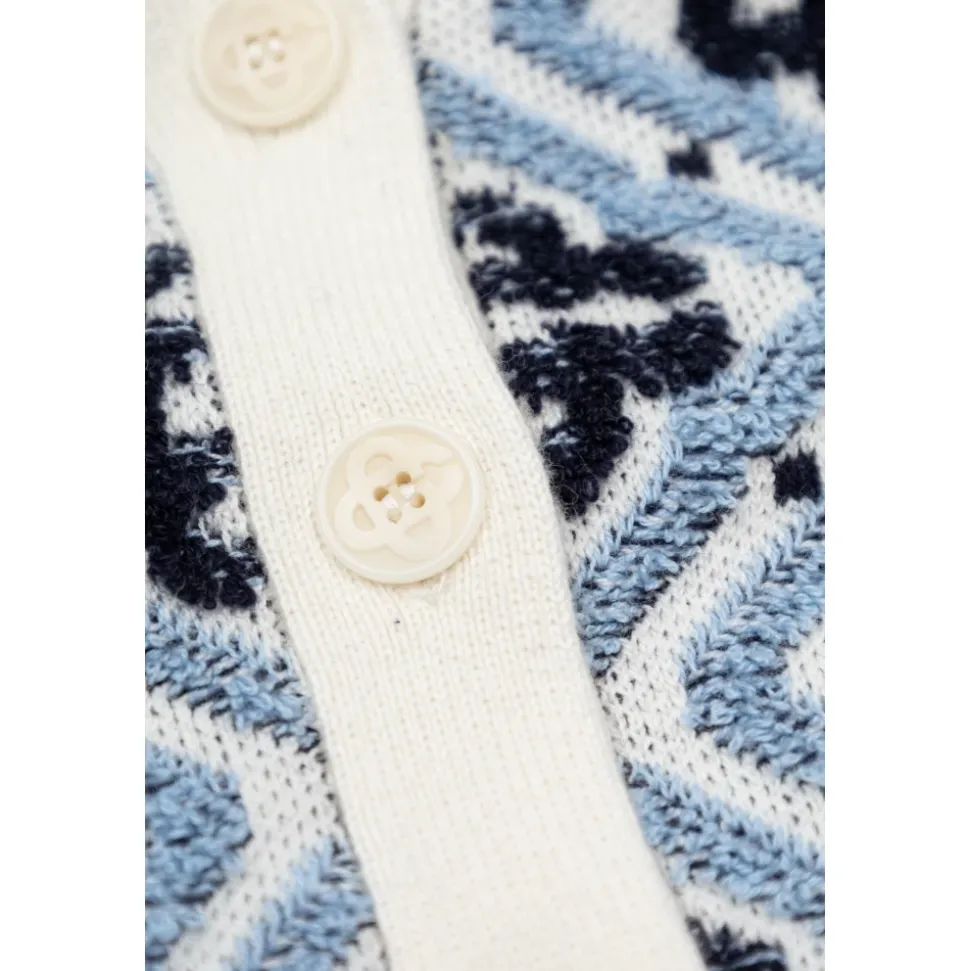Cardigan Monogrammé