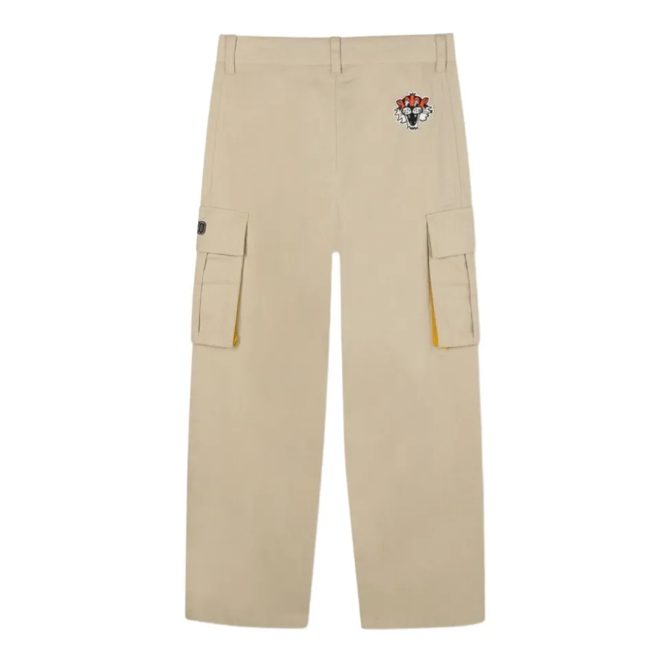 Cargo Enfants Beige Pantalon