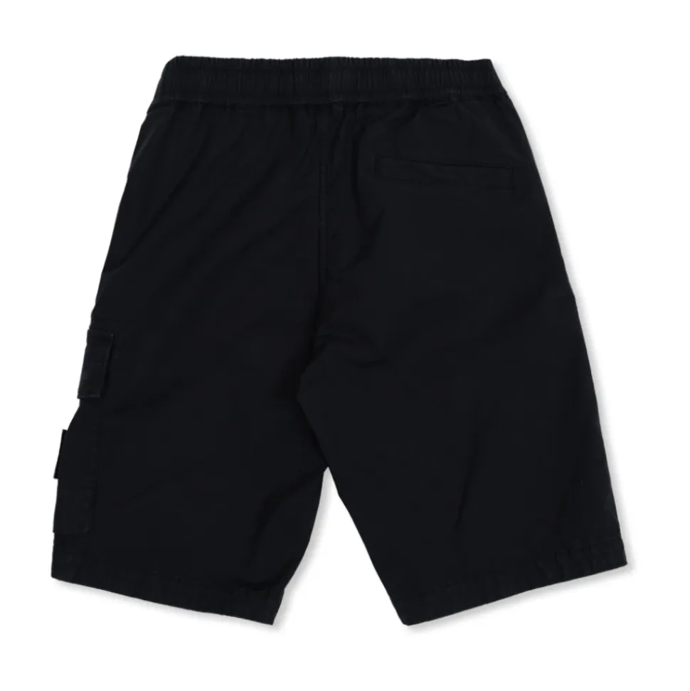 Cargo Shorts With Logo Patch