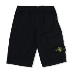 Cargo Shorts With Logo Patch
