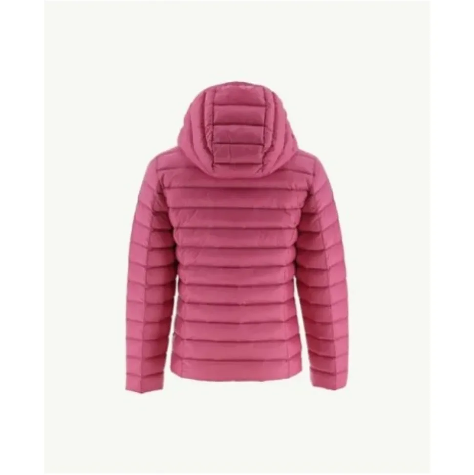 Carla Raspberry Down Jacket