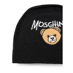 Casquette avec logo ours intarsia