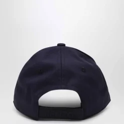 Casquette en coton brodée