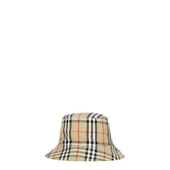 Chapeau bob en coton à carreaux