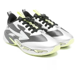 Chaussures de Saut Gris Foncé Argent
