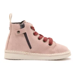 Chaussures à Intérieur Eco-Fourrure Rose Poudré