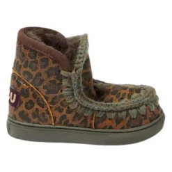 Chaussures Plates Tachetées Style Eskimo