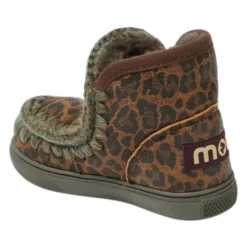 Chaussures Plates Tachetées Style Eskimo
