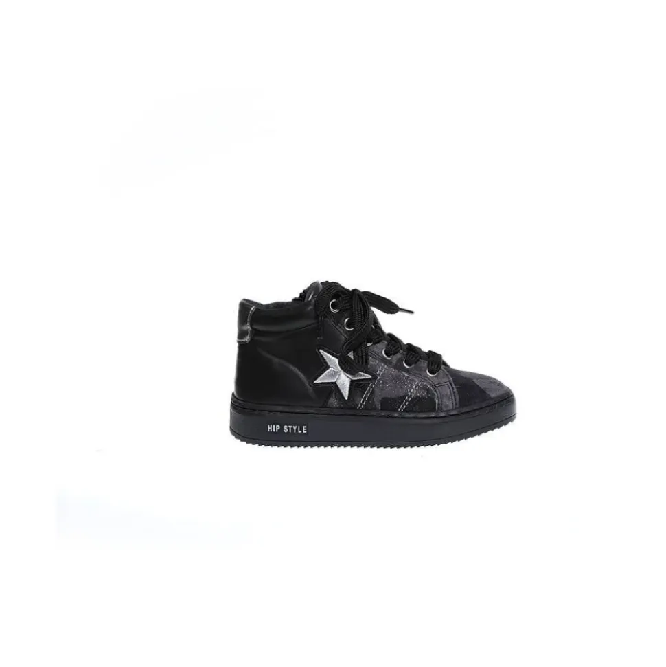 Chaussures pour enfants élégantes en gris