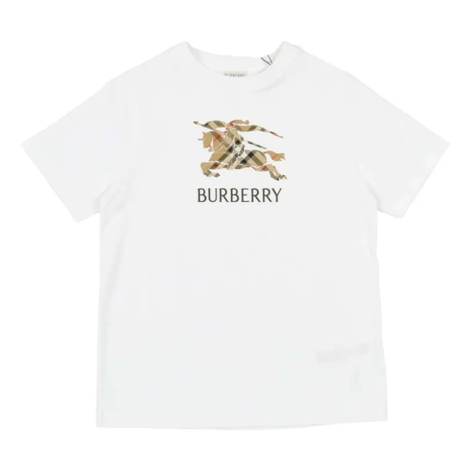 Check Trim T-Shirt