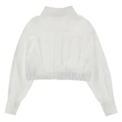 Chemise Blanche avec Boutons Logo