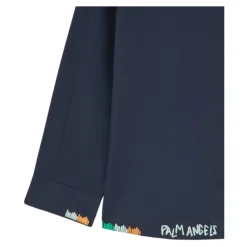 Chemise boutonnée brodée