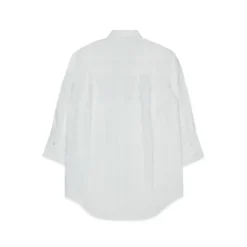 Chemise boutonnée à col pointu