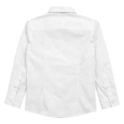 Chemise boutonnée en popeline stretch