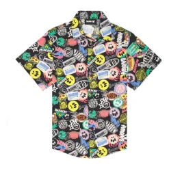 Chemise Bowling en Popeline