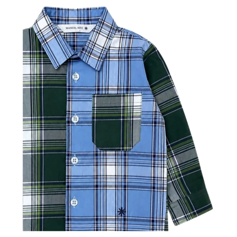 Chemise à carreaux