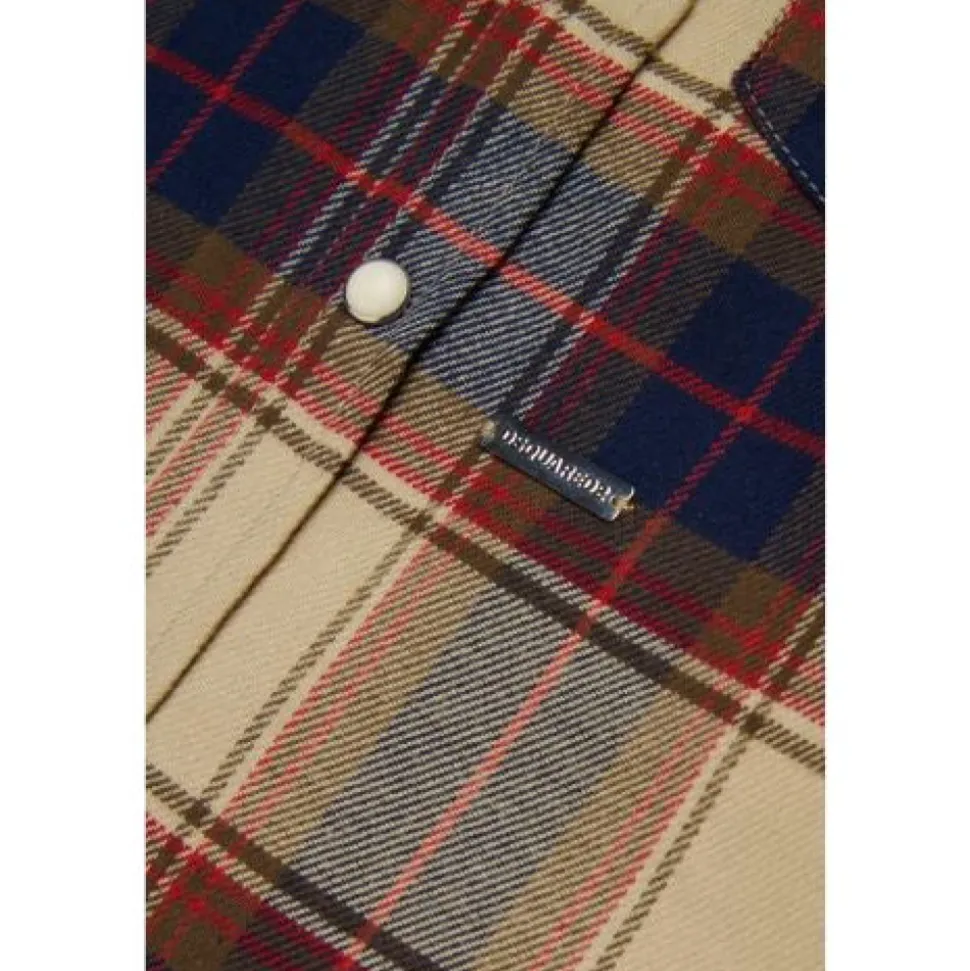 Chemise à carreaux