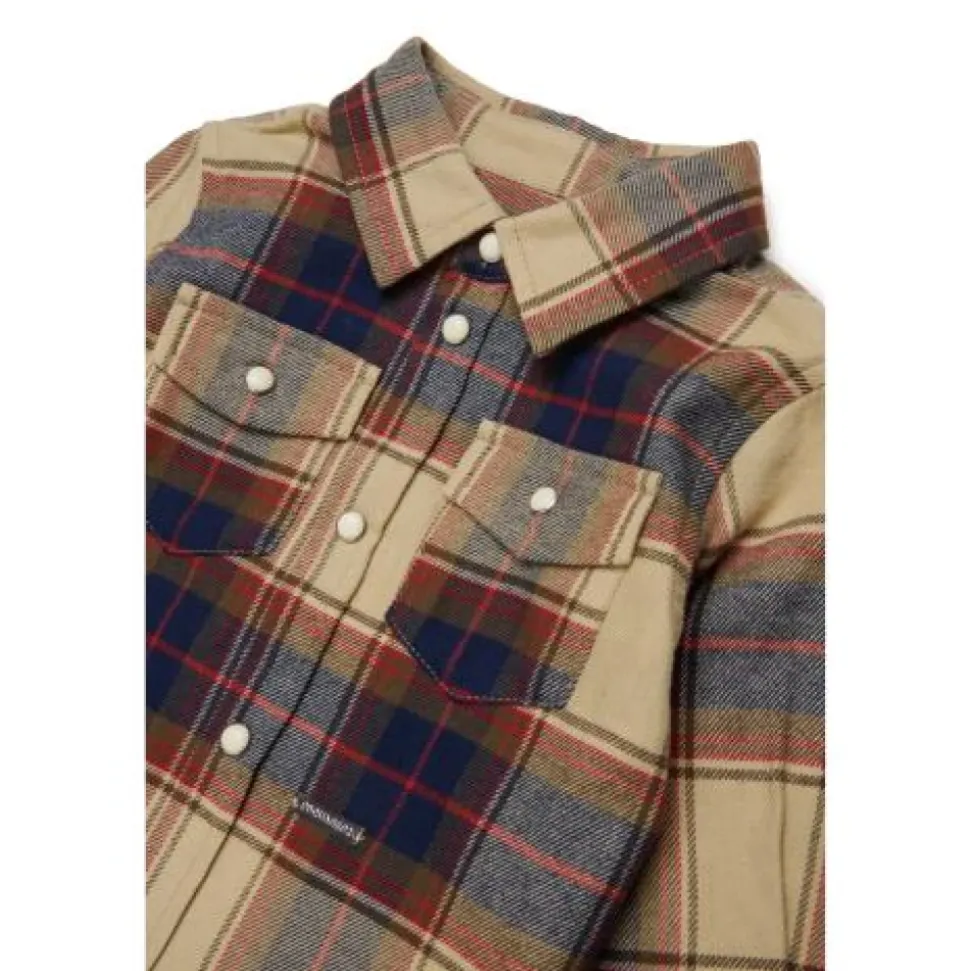 Chemise à carreaux