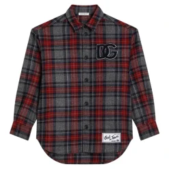 Chemise à Carreaux Tartan à Manches Longues