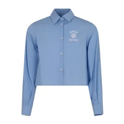 Chemise courte avec logo