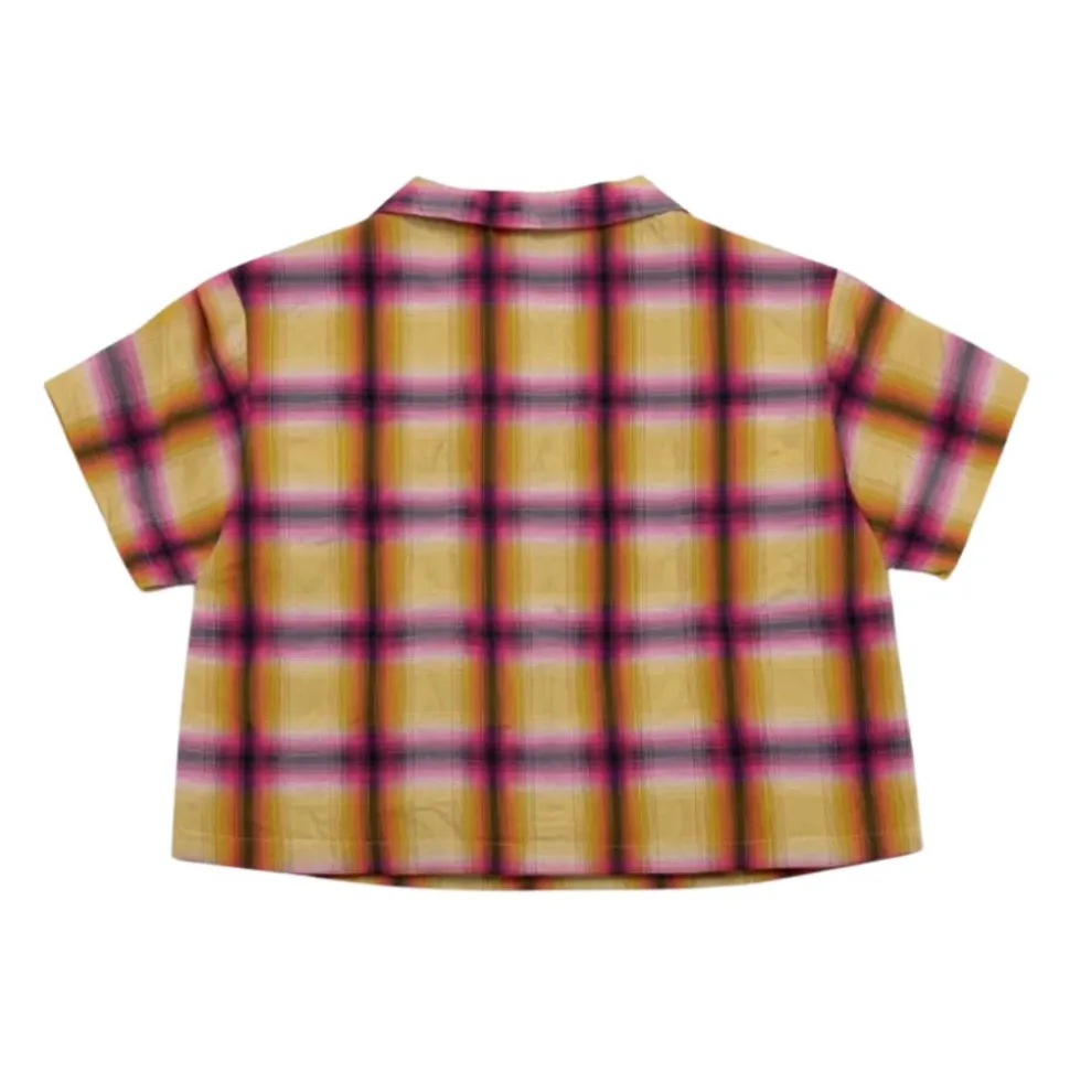 Chemise Courte à Carreaux