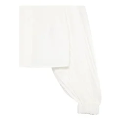 Chemise courte plissée
