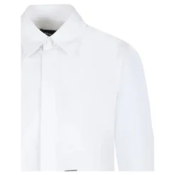Chemise en Coton avec Logo Appliqué