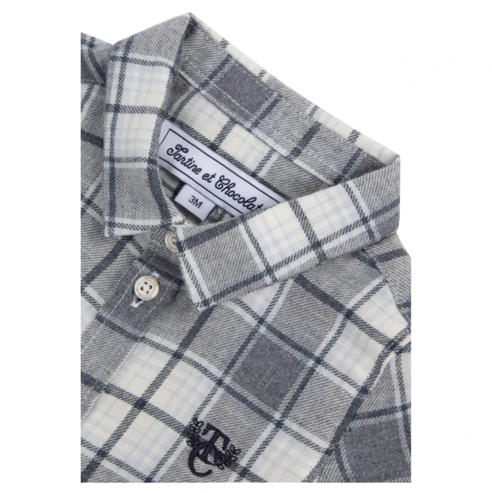 Chemise en coton à carreaux China