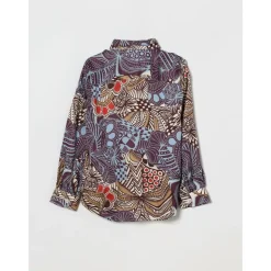 Chemise en coton à motif
