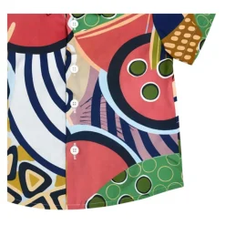 Chemise en coton à motif