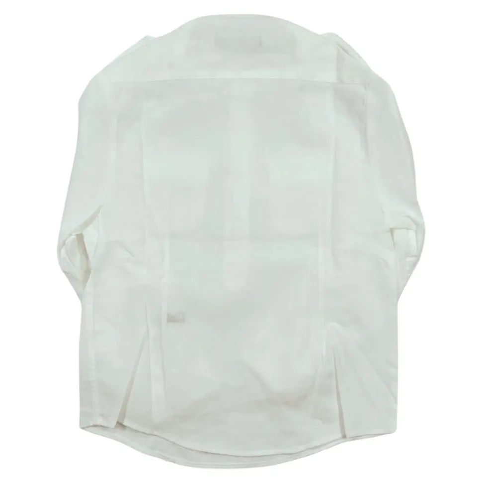 Chemise en lin et viscose