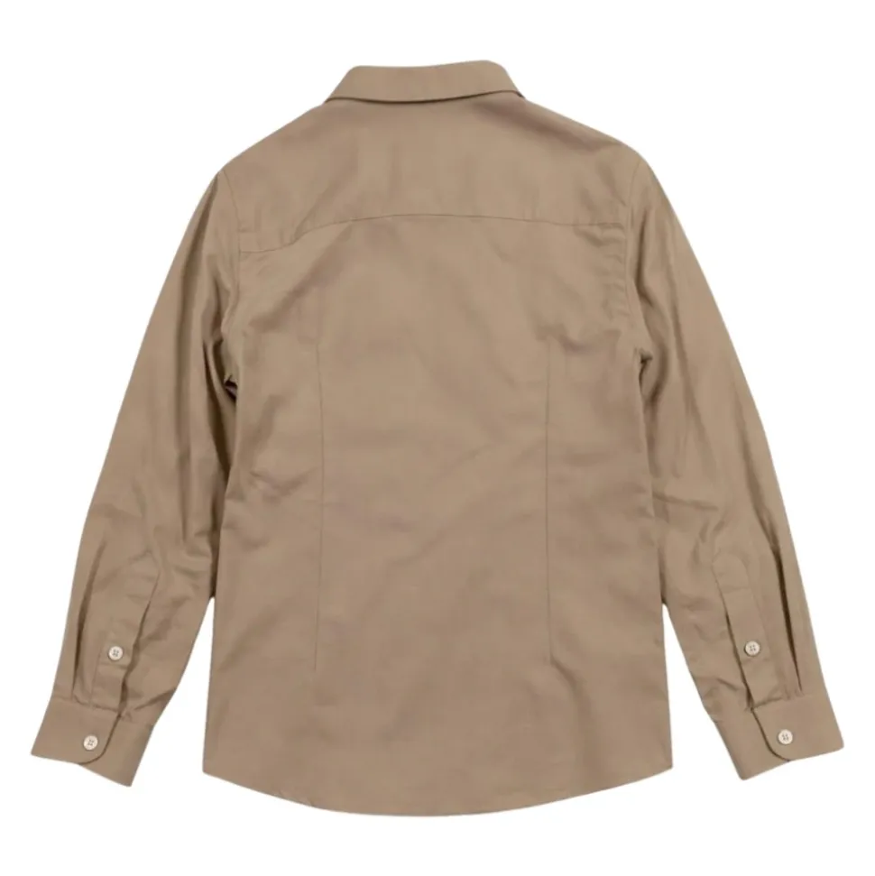 Chemise en lin et viscose