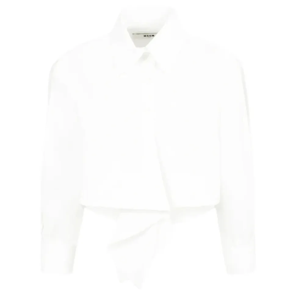 Chemise en popeline de coton