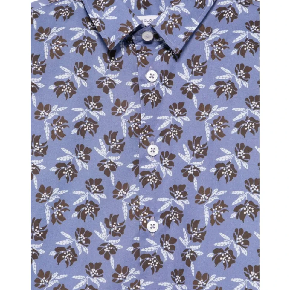 Chemise à fleurs