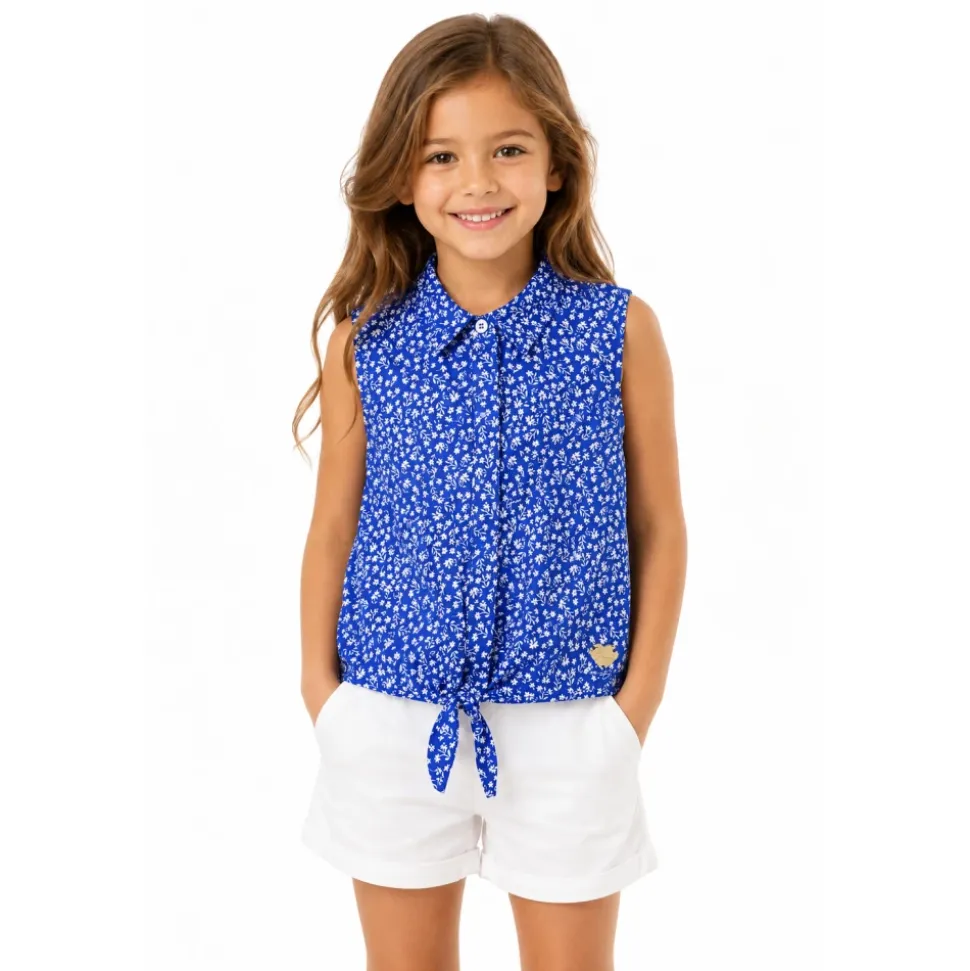 Chemise imprimée florale