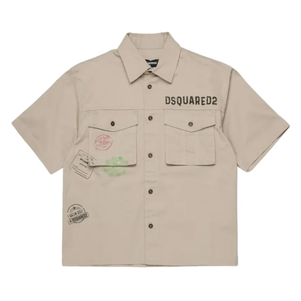 Chemise imprimée logo