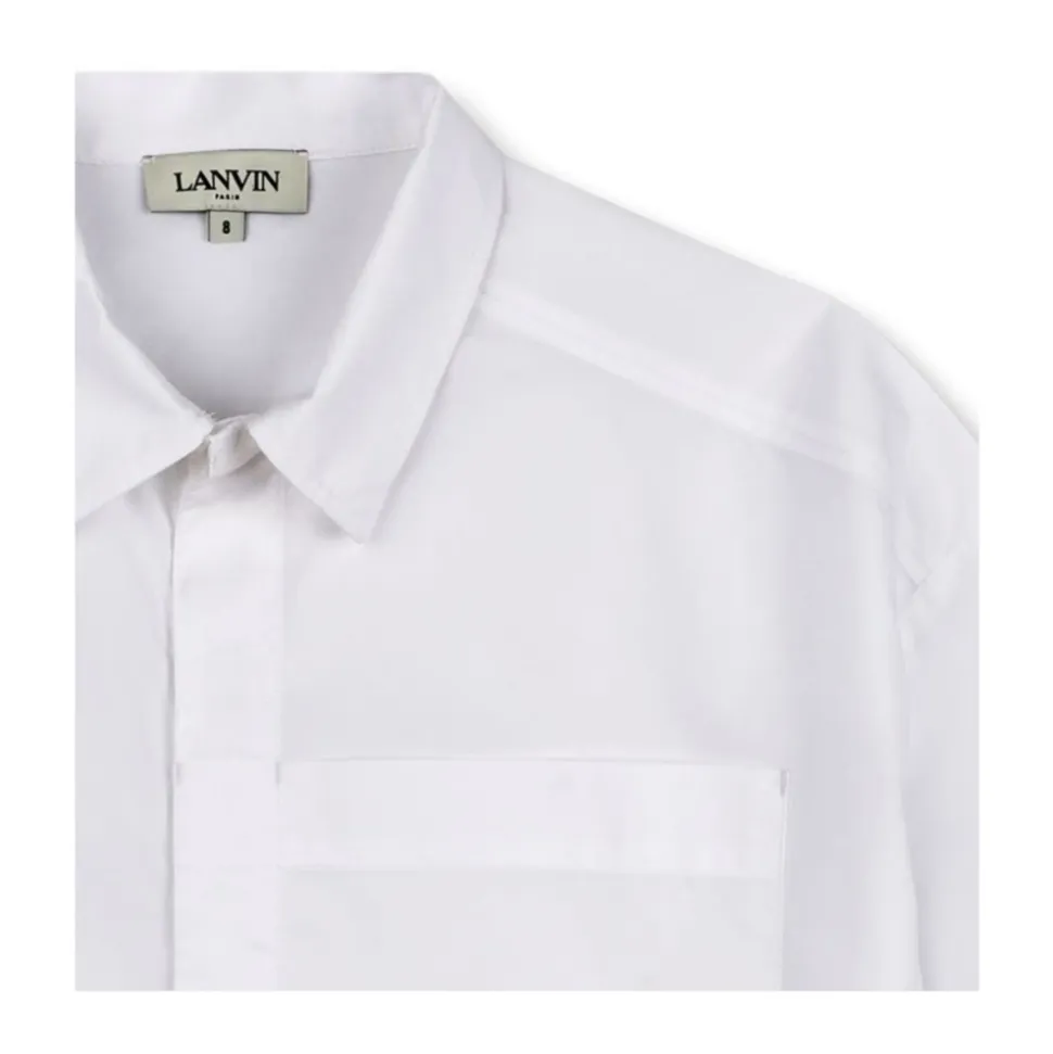 Chemise à manches courtes avec poche